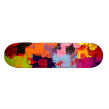 SUMMER FLOWERS SKATEBOARD DECK