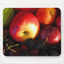 Summer Fruits Mouse Pads