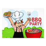 Summer Fun BBQ Party Invitation