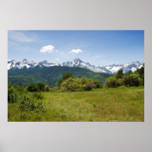 Summer in Colorado's San Juan Mountains Print