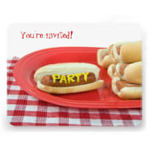 Summer Party Custom Announcements