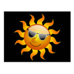Summer Sun funny Postcard
