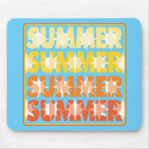 Summer Sun Mouse Mat