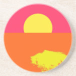 SUMMER SUNSET - Fine art Coaster