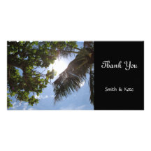 Summer Trees Photo Greeting Card
