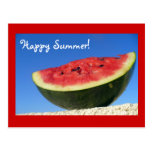 Summer Watermelon Postcard