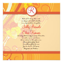 Summer Wedding Invitation