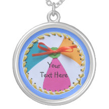 Summertime Crafty Beach Ball Necklace