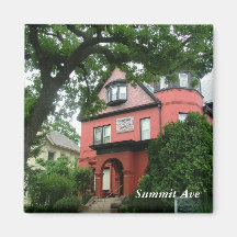 Summit Avenue Refrigerator Magnets