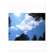 Sun Clouds Post Card