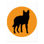 sun dog wolf icon postcards