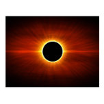 Sun Eclipse Post Card
