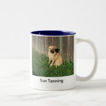 Sun Tanning Coffee Mug