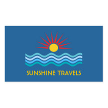 Sun Themed Business Card