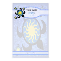 Sun Turtles Personalised Stationery