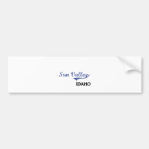Sun Valley Idaho City Classic Bumper Stickers