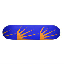 Sunburst, Colombia Political flag Skateboard