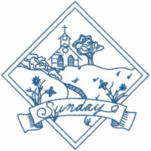 Sunday Embroidered Polo Shirt