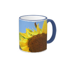 Sunflower and Blue Skies Mugs