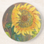 sunflower beverage coasters