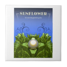 Sunflower Imagination Tiles