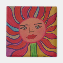 Sunflower Magnet