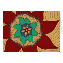 Sunflower Maze in Arts and Crafts Cards