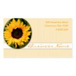 Sunflower Nature Business Cards
