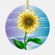 Sunflower Ornaments