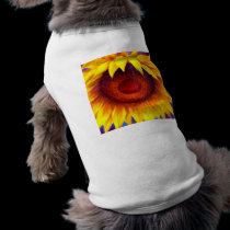 Sunflower Painting Art - Multi pet clothing