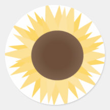Sunflower Sticker