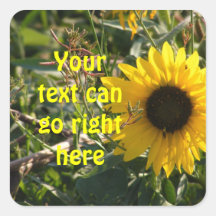Sunflower Stickers