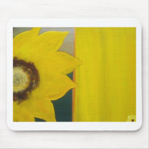 Sunflower Sunshine Mouse Pads
