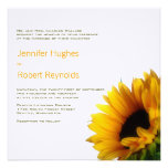 Sunflower Wedding Invitation