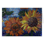 Sunflowers notecard