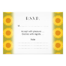 Sunflowers on Khaki Green. Floral Pattern. Invites