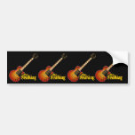 SunKing Electric Guitar Bumper Stickers