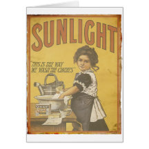 Sunlight Soap - 1873 Greeting Cards