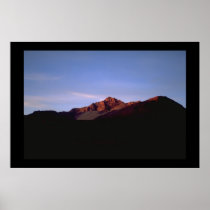 Sunlit Mountain Tops posters