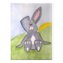 Sunny Bunny Postcard