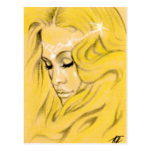Sunny Days Mermaid Postcard