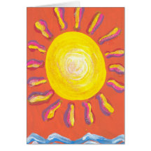 SUNNY GREETING CARD