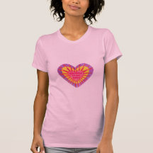 Sunny Heart Ladies T T Shirts