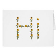 Sunny Hello Card