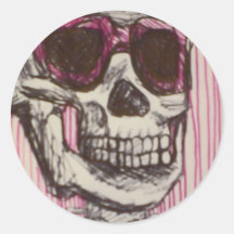 sunny wears sunnies round stickers