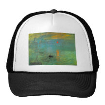 Sunrise by Claude Monet Hat