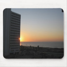 sunrise in Israel Mouse Mat