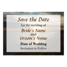 Sunrise in Norfolk VA Personalized Invite