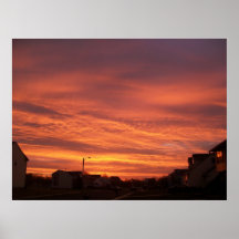 Sunrise in the neighbourhood posters