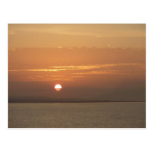 Sunrise over Aruba Postcard